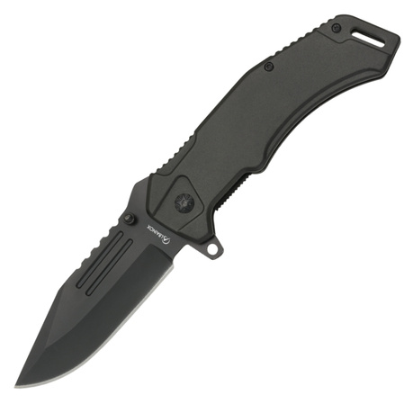 Martinez Albainox Knife Black Aluminum, Black 3Cr13Mov (19909)