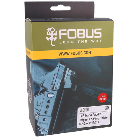 Fobus GLCH LH Holster for Glock 17, 19, 19X, 22, 23, 25, 31, 32, 34, 35, 44, 45 and Emtan Ramon - Left Hand