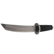 Japanese Tanto Dagger Herbertz CJH Black Rubber, Satin 420 (581318)