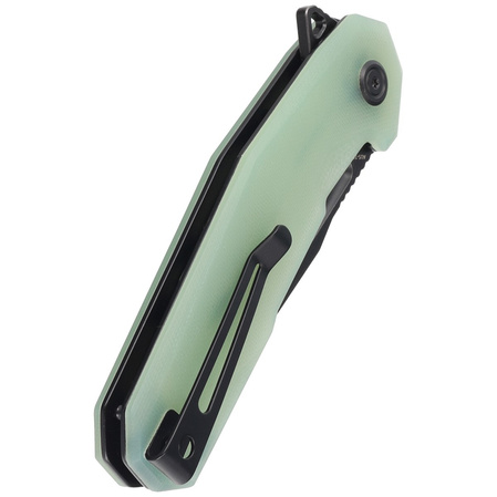 Kubey Carve KB237F Knife Jade G10, Blackwashed AUS-10