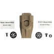 ESP Swiveling Belt Clip with Quick Change 360° Khaki (UBC-05 KH)