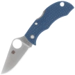 Nóż składany Spyderco Manbug Cobalt Blue FRN, Satin CPM SPY27 by Sal Glesser (MPCBL)