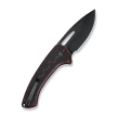 Sencut Squiggy Knife Burgundy / Black G10, Black 9Cr18MoV (S24082A-3)