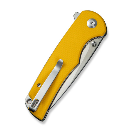 Sencut Praktisk Yellow G10, Satin 9Cr18MoV (S24019-2)