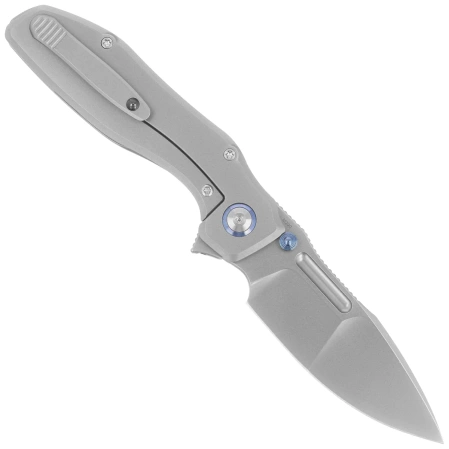 Nóż składany Remette TwoFace Titanium, Fine Grinding Pearlescent M390 (DSTF-A)