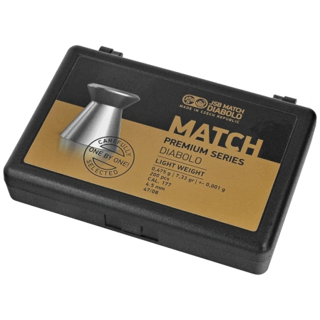 Śrut JSB Match Premium Light 4.50 mm, 0.475 g, 200 szt. (1005-200)