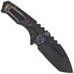 Medford Micro Praetorian T Tanto, Black DLC ''Predator'' Titanium, Flm HW, Brsh/Flm Clip, Black DLC S45VN by Greg Medford (MK0084PT-30PV-TFCF-BP)