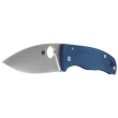 Spyderco Bodacious Knife Cobalt Blue G10, Satin CPM SPY27 by Sal Glesser (C263GPCBL)