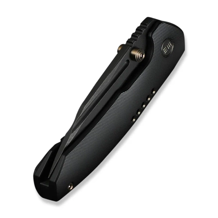 Nóż składany WeKnife Micro Trogon Black Titanium, Black Stonewashed M390 by Brian Brown (WE24043-1)
