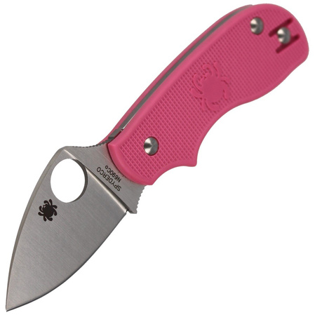 Nóż składany Spyderco Squeak FRN Pink Plain (C154PPN)