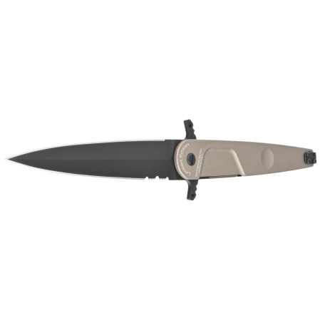 Nóż Extrema Ratio BD4 Adra Contractor LE No 62/70 Tactical Mud Aluminium, Black N690 (04.1000.0498/TM)