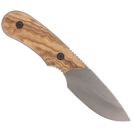 Nóż Muela Full Tang Olive Wood, Satin X50CrMoV15 (IBEX-8.OL)