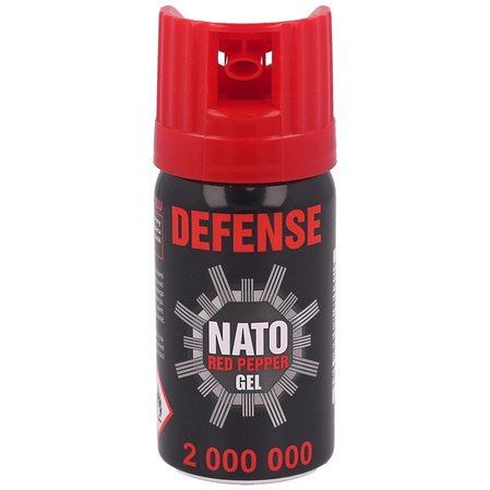 Sharg Nato Defence Gel 2mln Pepper Spray, Cone 40ml (40040-CR)
