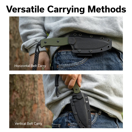 Nóż Sencut Toxodon OD Green G10, Black 9Cr18MoV (S24036-2)