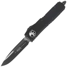 Nóż automatyczny OTF Microtech UTX-85 S/E Black Aluminium, Tactical M390 (231-1T)