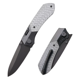 Remette RT-Meteor Black DLC Titanium/Gray Carbon Fiber, Black DLC M390 (RTPT-BD)