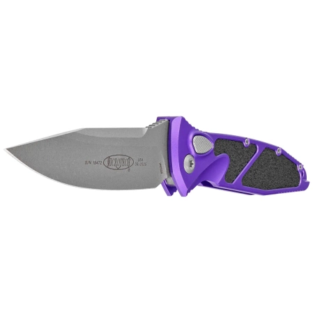 Microtech Socom Elite Auto S/E Automatic Knife Purple Aluminum, Apocalyptic M390MK by Tony Marfione (160A-10APPU)