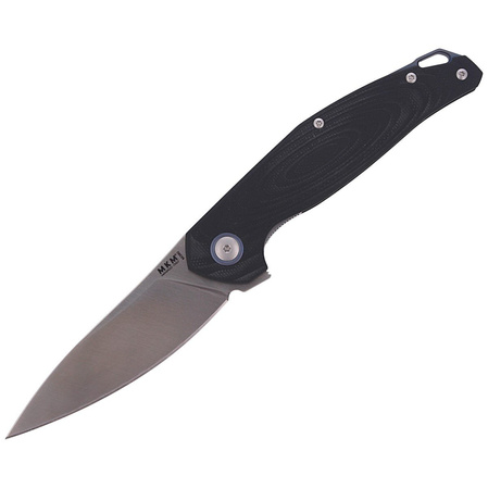 MKM Goccia Knife Black G10, Satin M390 by Jens Ansø (MKGC-GBK)