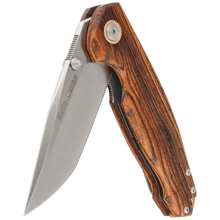Nóż składany Viper Katla Bocote Wood, Satin M390 by Jesper Voxnæs (V5985BC)