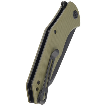 Kubey Knife Flash Green G10, Blackwashed AUS-10 (KU158F)