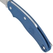 Nóż składany Spyderco UK Penknife Cobalt Blue FRN, Satin Plain CPM SPY27 by Sal Glesser (C94PCBL)