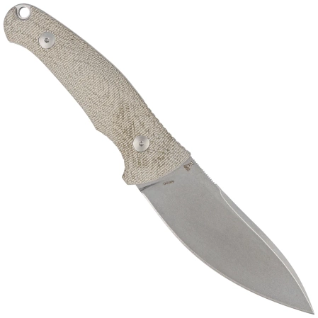 Viper Nordlys Green Canvas Micarta, Stonewashed N690 by Jens Ansø Knife (VT4044CG)