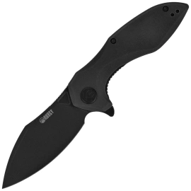 Kubey Nobel Knife Black G10, Blackwashed 14C26N (KU236O)