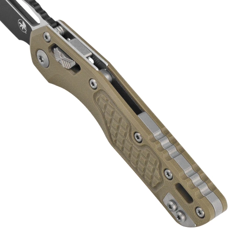 Microtech MSI S/E Ram-Lok Knife Frag OD Green G10, Black M390MK by Tony Marfione (210-1FRGTOD)