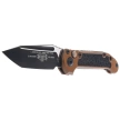 Microtech LUDT Gen III T/E Automatic Knife Tan Aluminum, Black M390MK by Tony Marfione (1136-1TA)