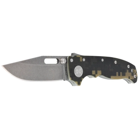 Nóż składany Demko AD20.5 Clip Point Digi Camo G10, Stonewashed CPM 3V by Andrew Demko (205-3V-CPDC)