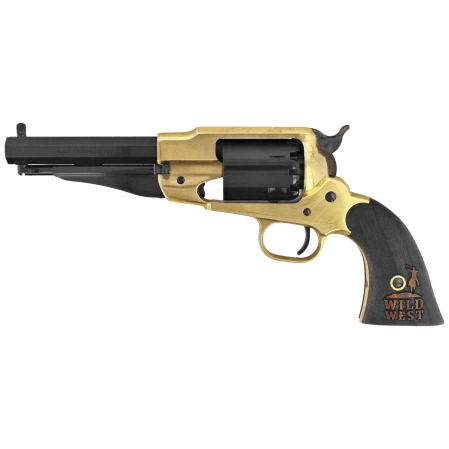 Pietta Revolver 1858 Remington New Model Army Texas Sheriff Wild West .44 (RGBSH44/WW)