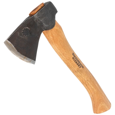 Dębowa Kuźnia P.A.W.G. Mini Gnome Hunting Axe Hickory Wood, Forged 41Cr4