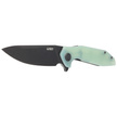 Kubey Nova LL KU117G Knife Jade G10, Blackwashed D2