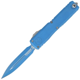 Nóż automatyczny OTF Microtech Ultratech Gen III ZBP D/E Cerakote Blue Aluminium, Cerakote Blue M390MK by Tony Marfione (1122-1BL-C1Z13)