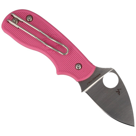 Nóż składany Spyderco Squeak FRN Pink Plain (C154PPN)
