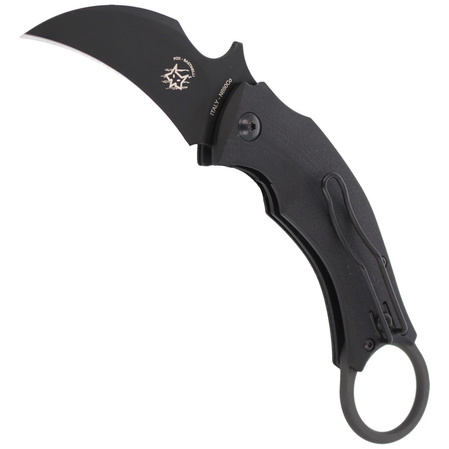 FOX Black Bird Folding Knife by Bastinelli (FX-591)