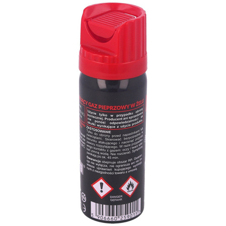 Sharg Nato Defence Gel 2mln Pepper Spray, Cone 50ml (40050-CR)