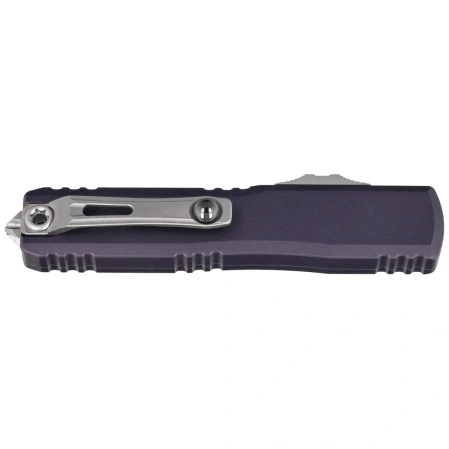 Microtech Ultratech Gen IV D/E OTF Knife Graphite Aluminum, Stonewashed M390MK by Tony Marfione (11224-10GP)