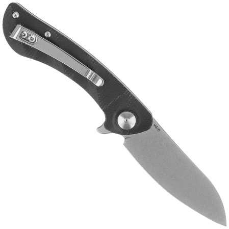 BlackFox Dripper Knife Black Micarta, Stonewashed VG-10 (BF-771 MB)