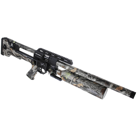 Reximex Throne Gen 2 G1 Camo 4.5mm PCP Air Rifle with Regulator and Sound Moderator