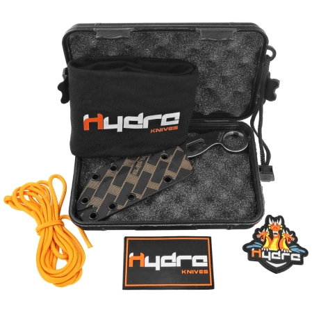 Nóż na szyję Hydra Knives Buzzard White Hawk, Satin 1.4116 (01SBL)