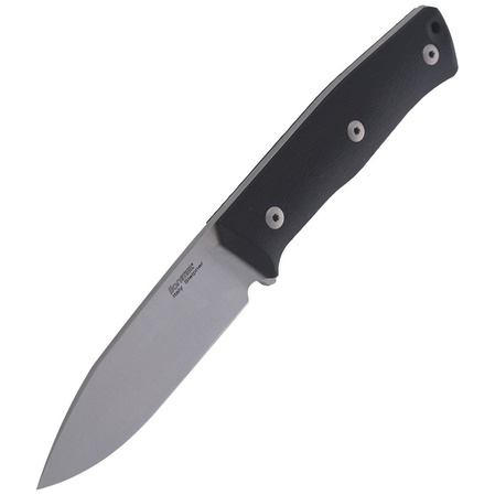 LionSteel Bushcraft G10 Black / Fixed Satin Blade (B35 GBK)