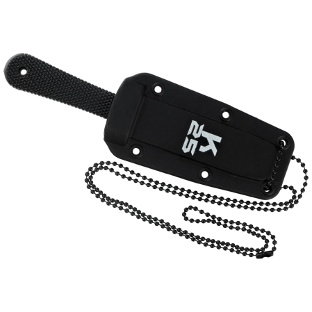 K25 Botero Neck Knife Black ABS, Titanium 7Cr17MoV (31898)