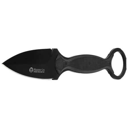 Maserin Neck Knife 922 Black G10, Black N690 by Russ Kommer (922/T)