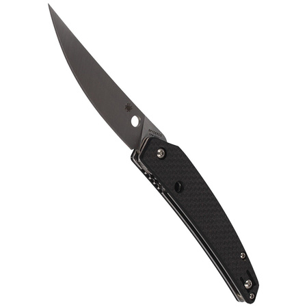 Spyderco Ikuchi Carbon Fiber / G-10 Laminate Plain knife (C242CFP)