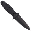 Fox Tactical Elementum Dagger PP+TPE Black, Black Blade (FX-647 S)