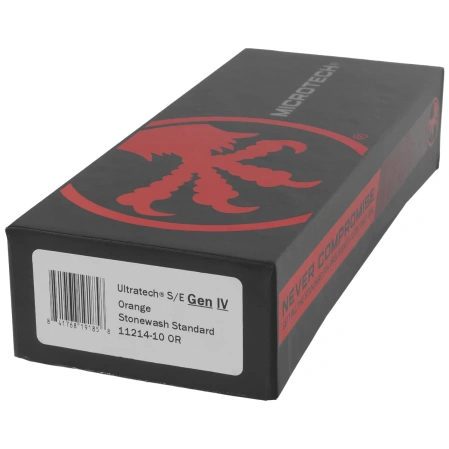 Nóż automatyczny OTF Microtech Ultratech Gen IV S/E Orange Aluminium, Stonewashed M390MK by Tony Marfione (11214-10OR)