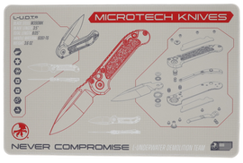 Microtech LUDT Cream Display Mat (MAT-LUDT)