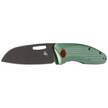 BlackFox Feresa OD GreenAluminium, Black Stone Washed D2 by Grigorii Matveev knife (BF-762 OD)