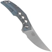 Nóż składany Reate Velocity Blue/Bronze Titanium, Belt Satin Elmax by Tashi Bharucha